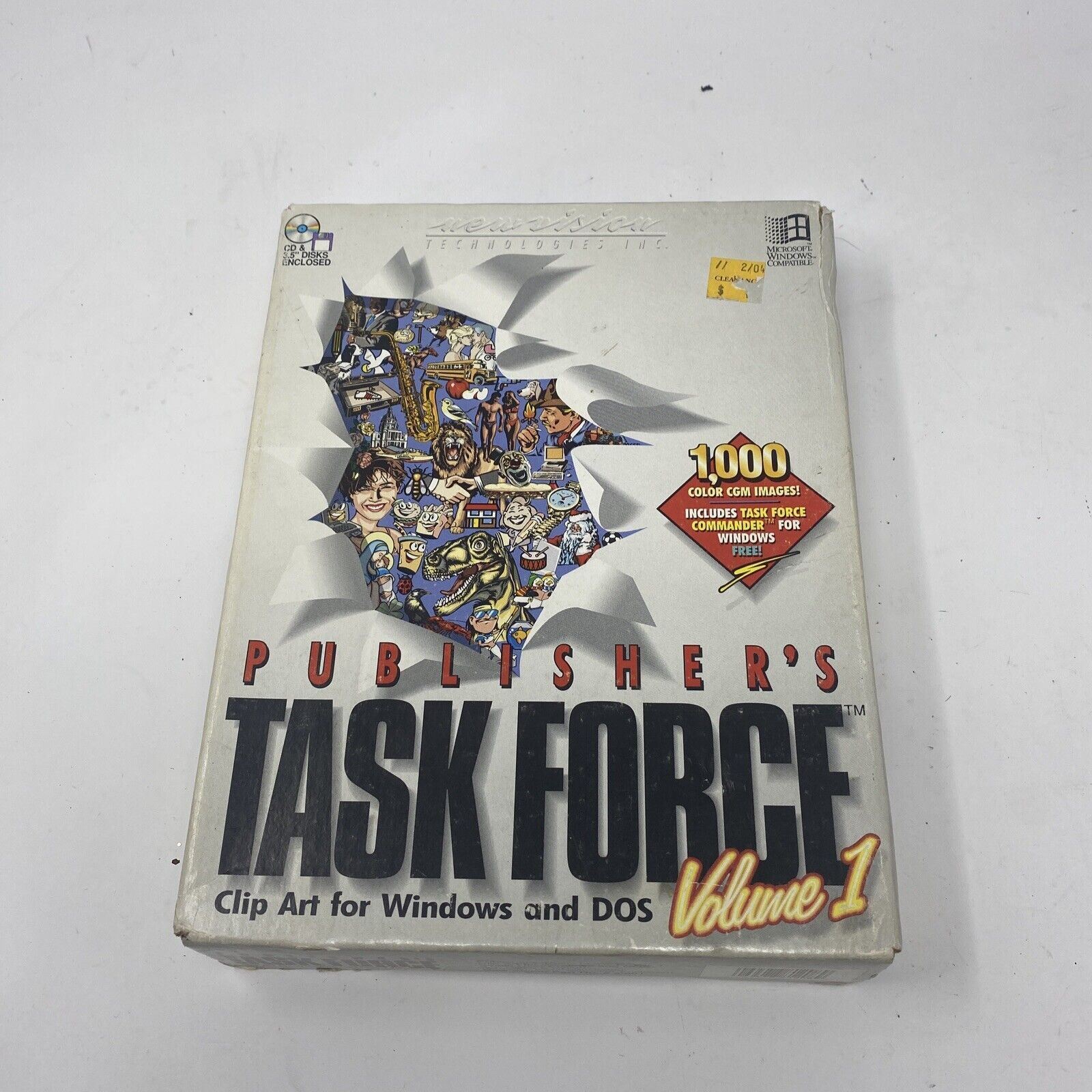 publishers task force volume one clipart for windows and dos