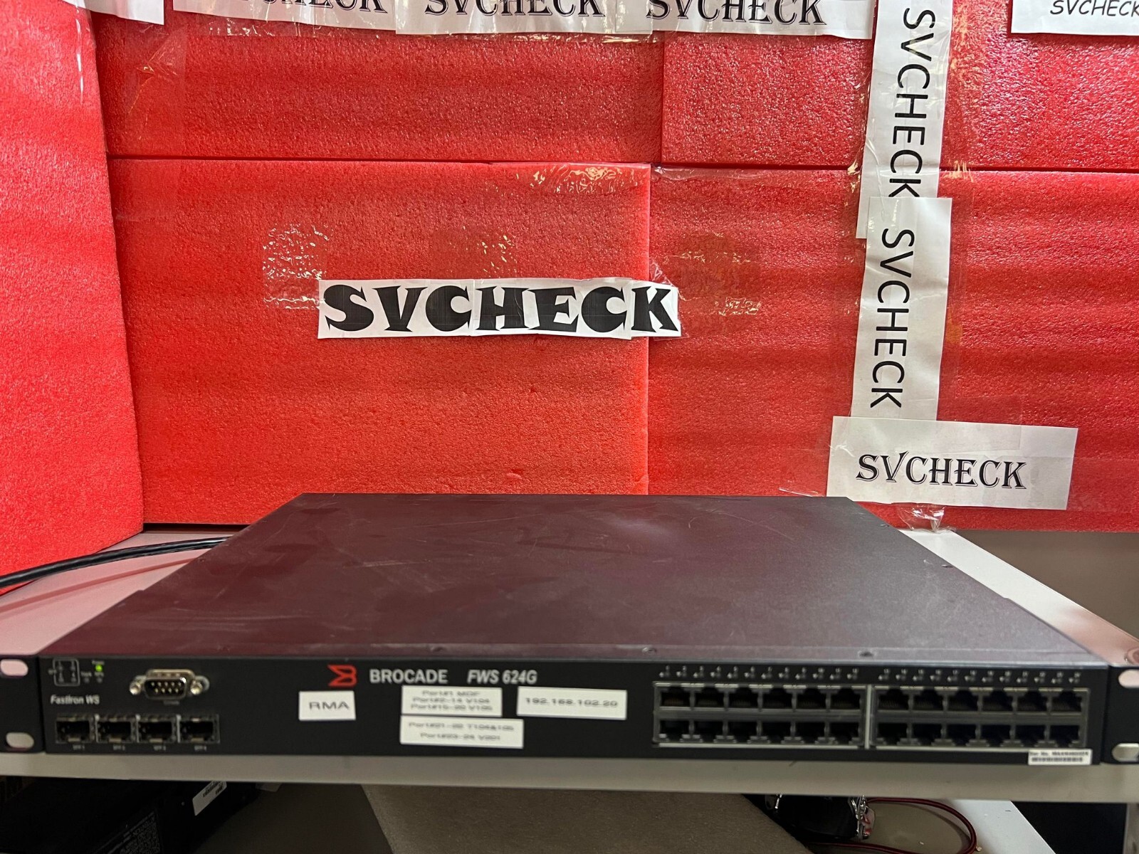 BROCADE FWS624G Ethernet Switch FASTIRON WS