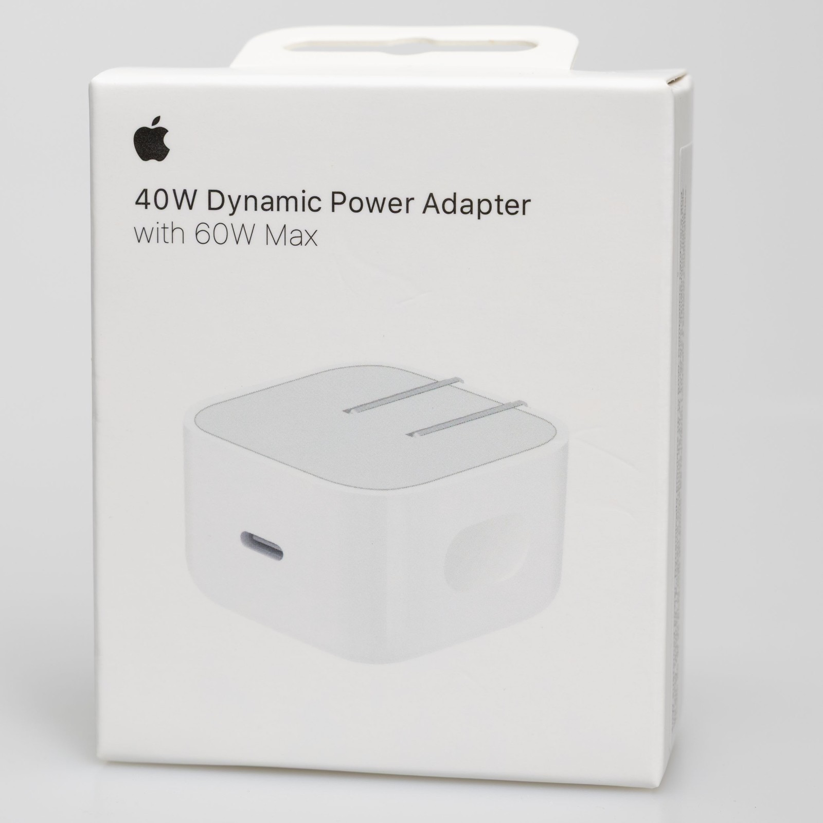 Genuine Apple 40W Dynamic Power Adapter 60W Max MGKN4AM/A A3351 OEM Sealed New