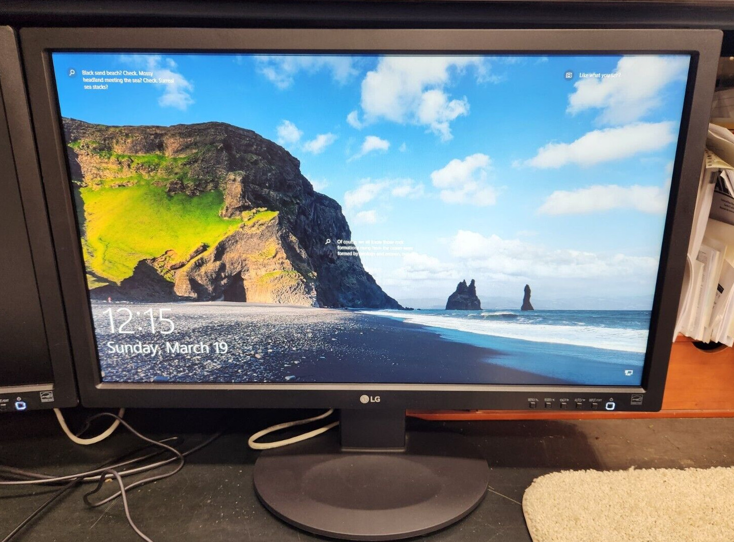 LG 24MB35DM-B 24" LED LCD Monitor-16:9-5ms SHIPS FREE