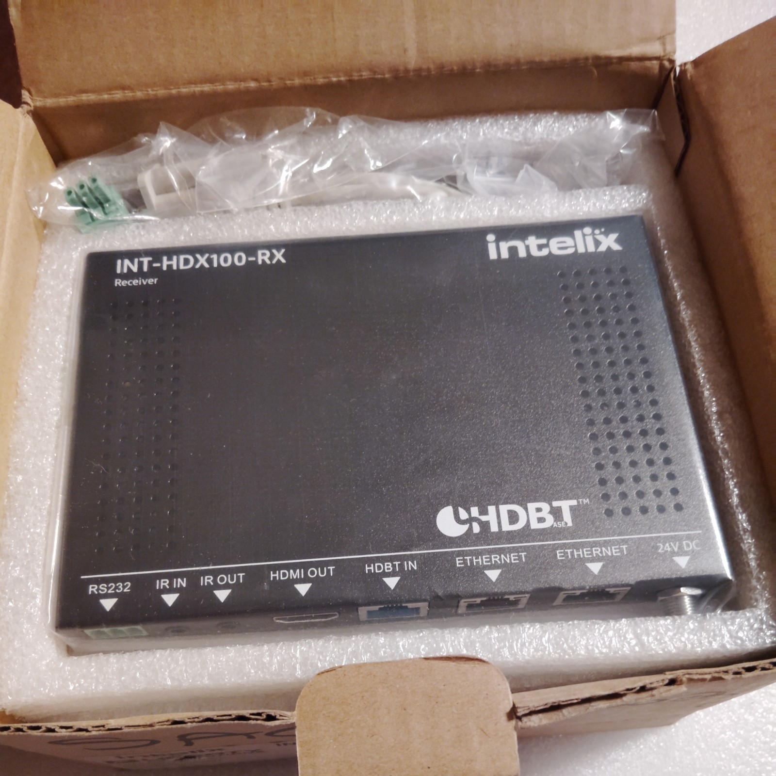 Intelix HDMI 100M POH IR & Control HDBaseT Extender-Receiver INT-HDX100-rx #56