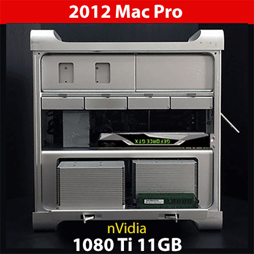 2012 Mac Pro | 3.46GHz 12-Cores | 128GB RAM | 2TB | nVdia 1080 Ti 11GB