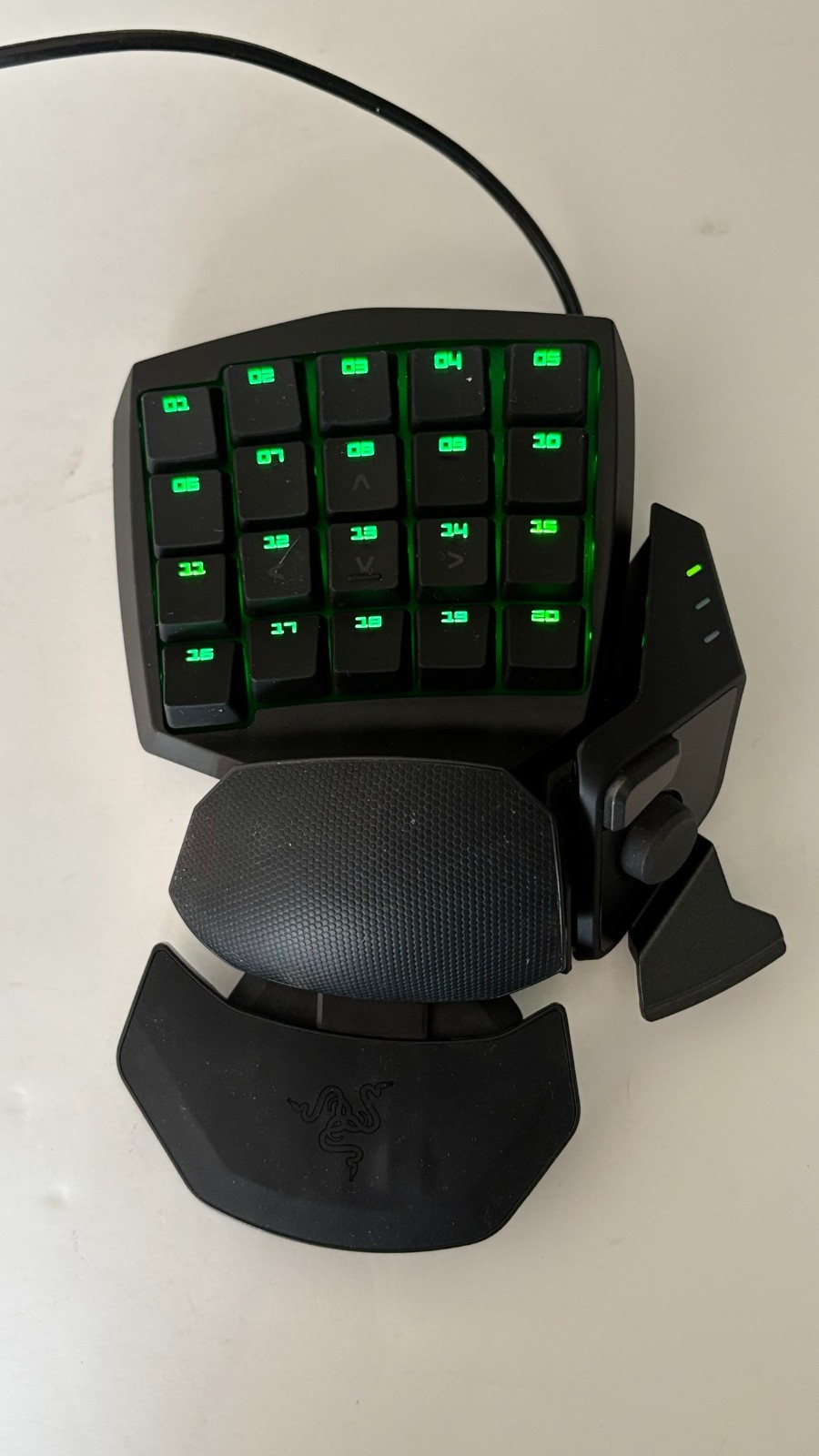 RAZER Orbweaber Left-Handed Mechanical Gaming Keypad Ergonomic RZ07-0074 TESTED