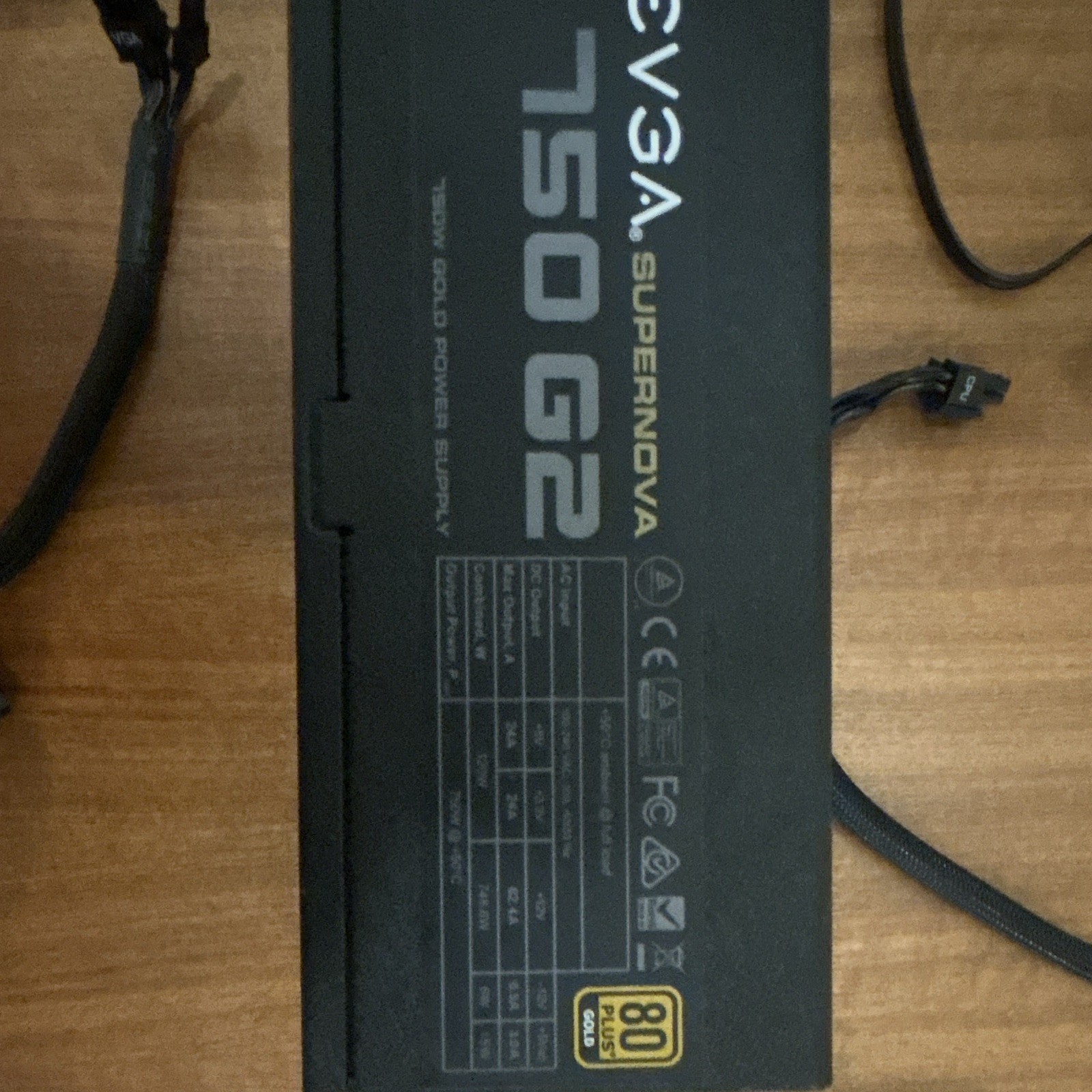 EVGA Supernova 750 G2 w/ Cords