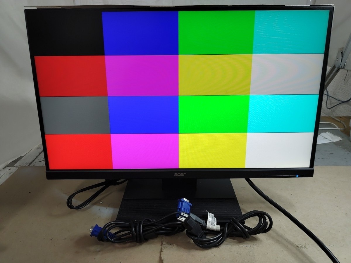 ACER V276HL UM.HV6AA.005 27" Widescreen Monitor Grade B HDMI VGA SEE NOTES
