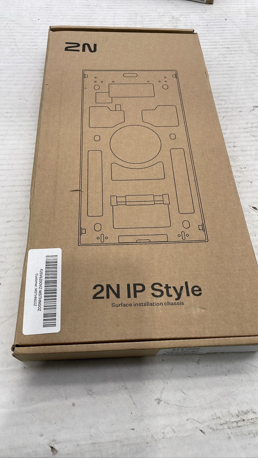 2N 9157002 IP Style Surface Mounting for Video Intercom Installation Enclosure