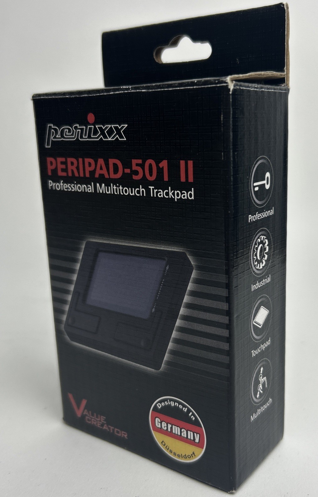 Perixx PERIPAD-501 II Black Wired USB Touchpad Professional Multitouch Trackpad