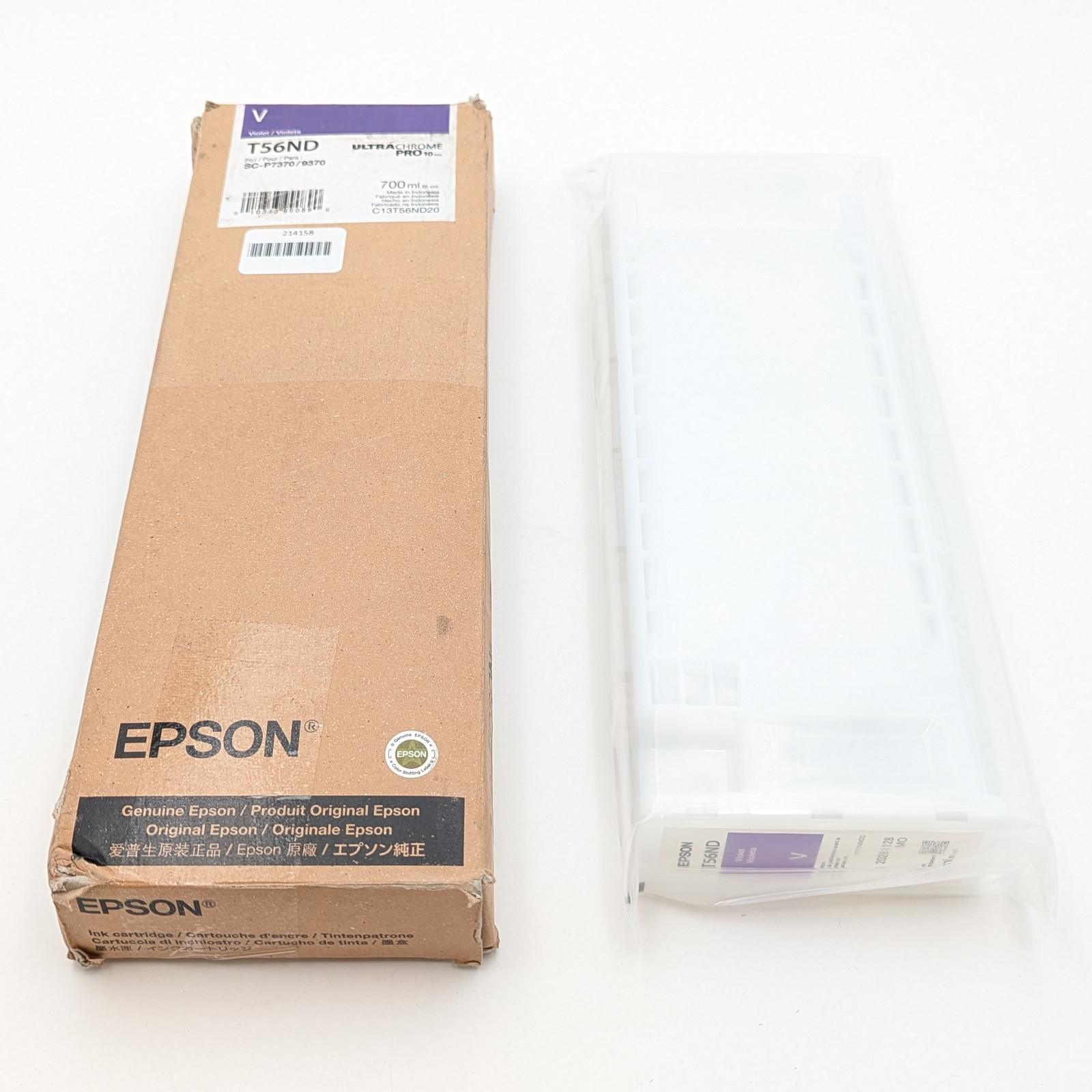 Epson T56ND UltraChrome Pro 10 Ink Cartridge 700ml For SC-P7370/9370 | Violet