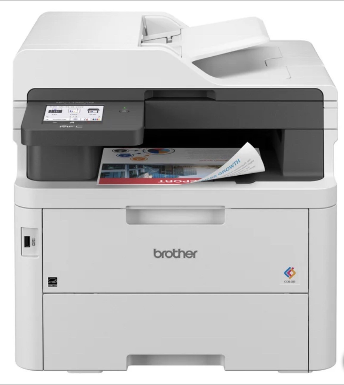 Brother MFC-L3765CDW Color Laser Printer Copier Scanner Fax Wireless