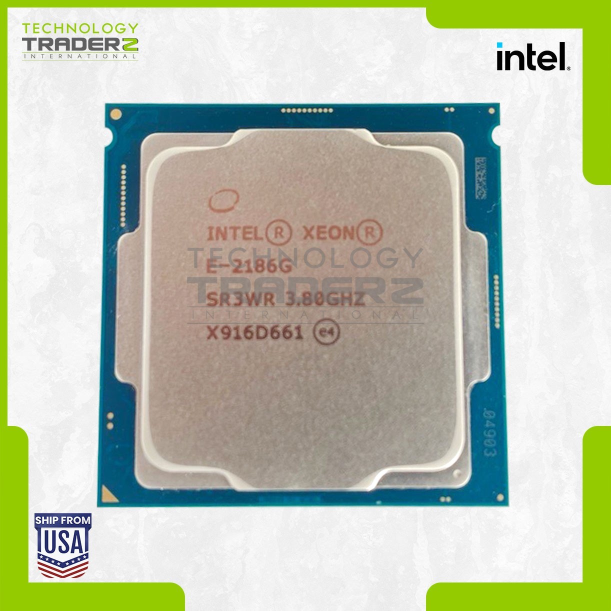 SR3WR Intel Xeon E-2186G 6-Core 3.80GHz 12MB 95W Processor **Pulled**