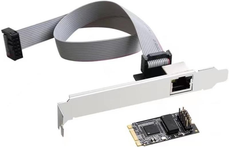 M.2 PCIe 2.5G key Ethernet Card 2500Mbps RJ45 LAN Card Intel I226 Chipset