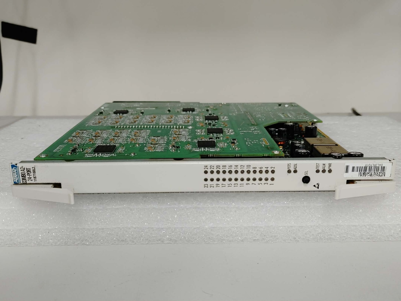 1187100L2 ADTRAN TA5000 COMBO A2+ 24-PORT ACCESS MODULE BVL3AEYDTA