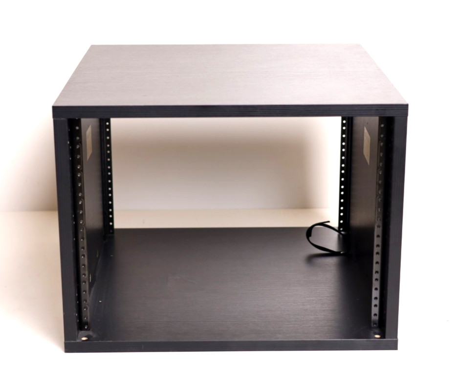 Middle Atlantic BRK8-22 Black Laminate Rack 8U 22'' Deep + Rear Rails w867