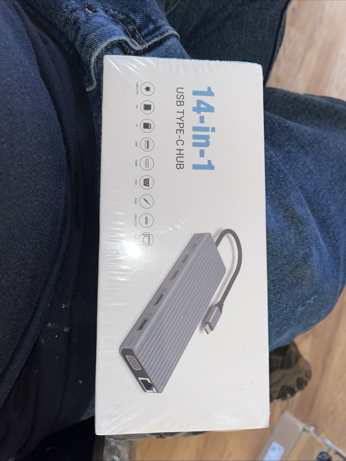 14 -In - 1 USB Type -C HUB Model HB047 New In Box Never Opened