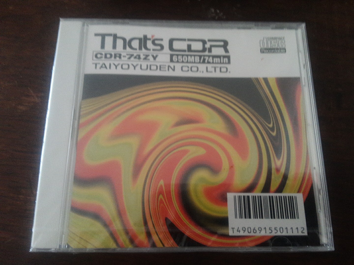 Taiyo Yuden That’s CD-R Professional High Quality Blank Media Disc New Sealed