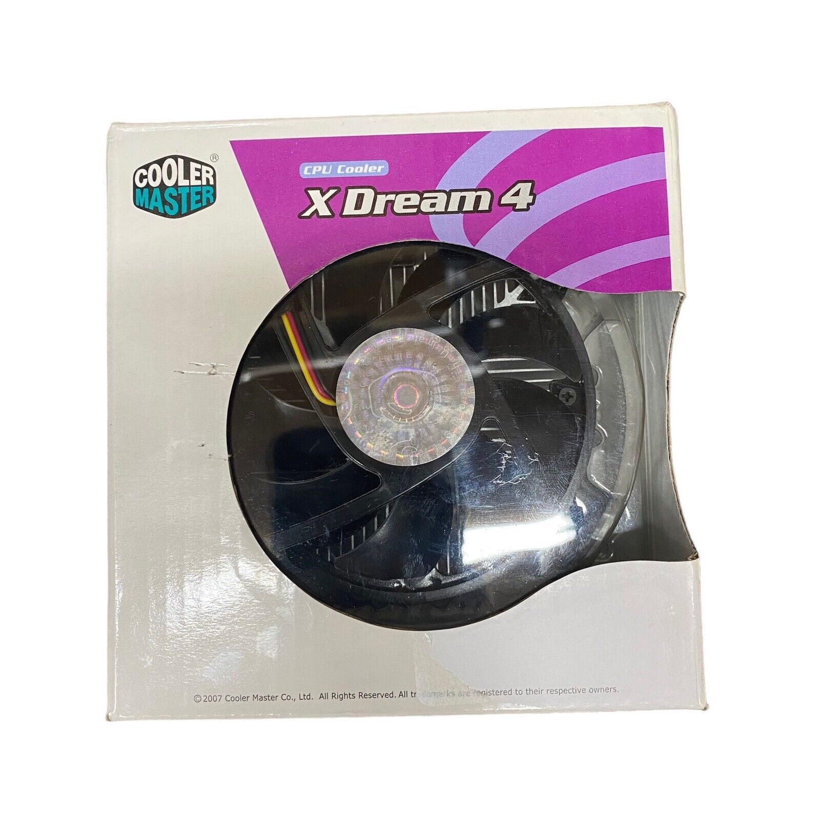 New Cooler Master CPU Fan - X Dream 4 Sealed