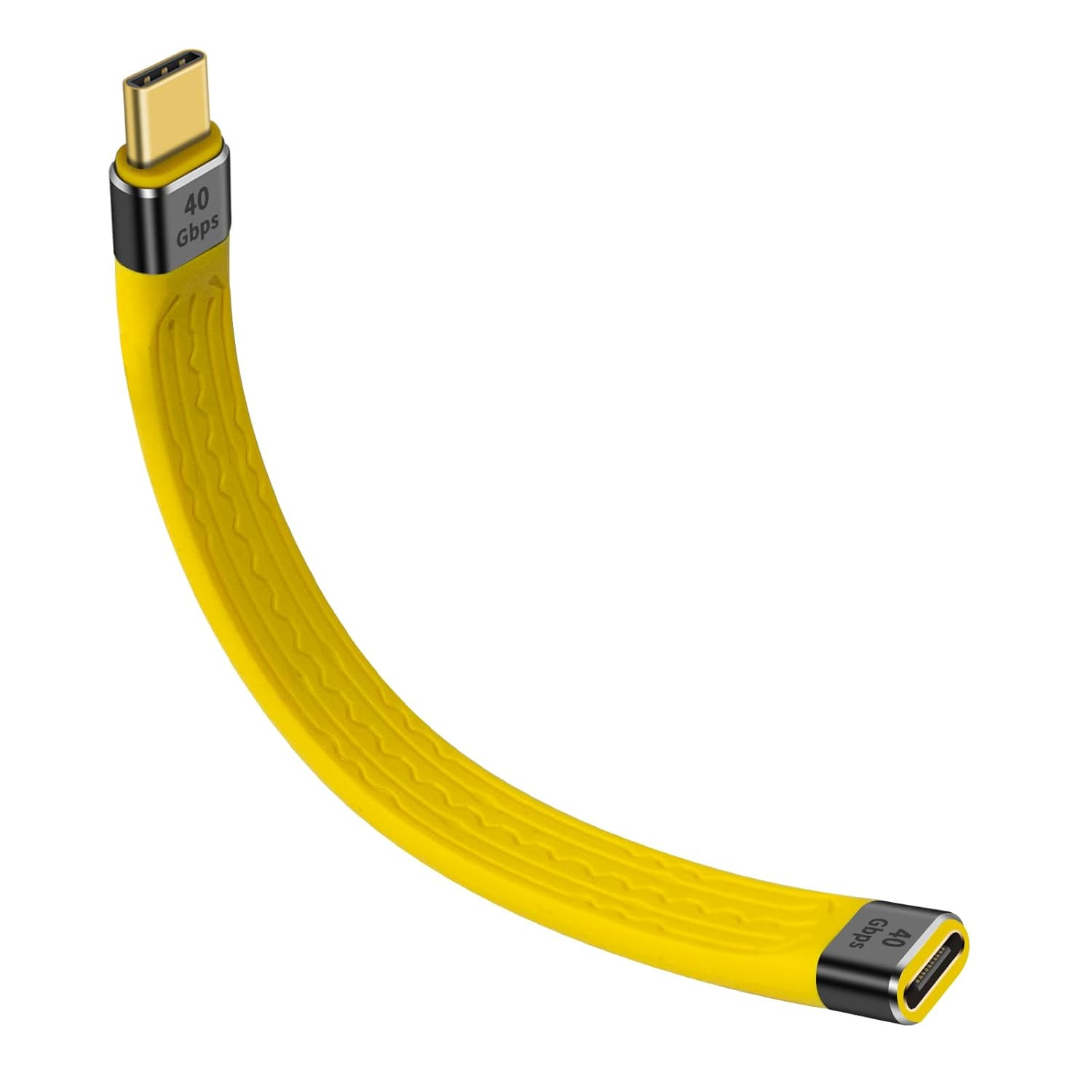 Short USB C Extension Cable 40Gbps, USB Type C Male to Female Extender