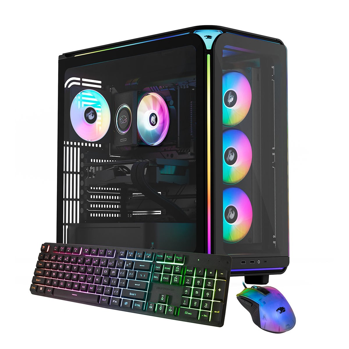 iBUYPOWER Element Pulse EXBA5R65XT01 Gaming Desktop Computer, AMD Ryzen 5 8400F