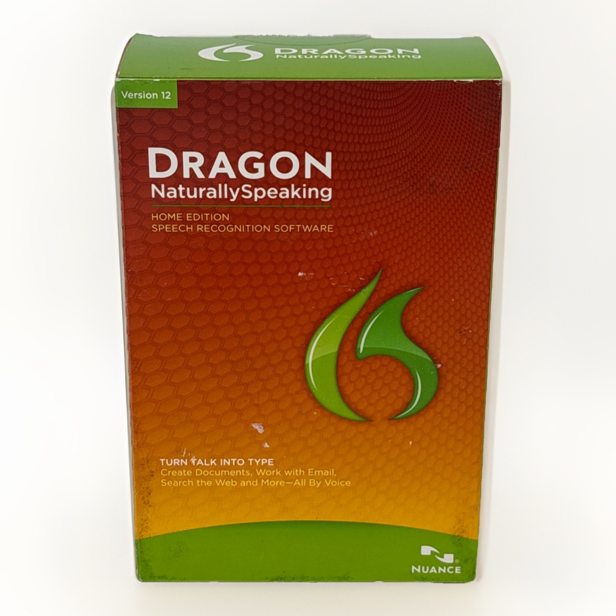 Dragon Naturally Speaking NewHome Edition Speech Recognition Version 12