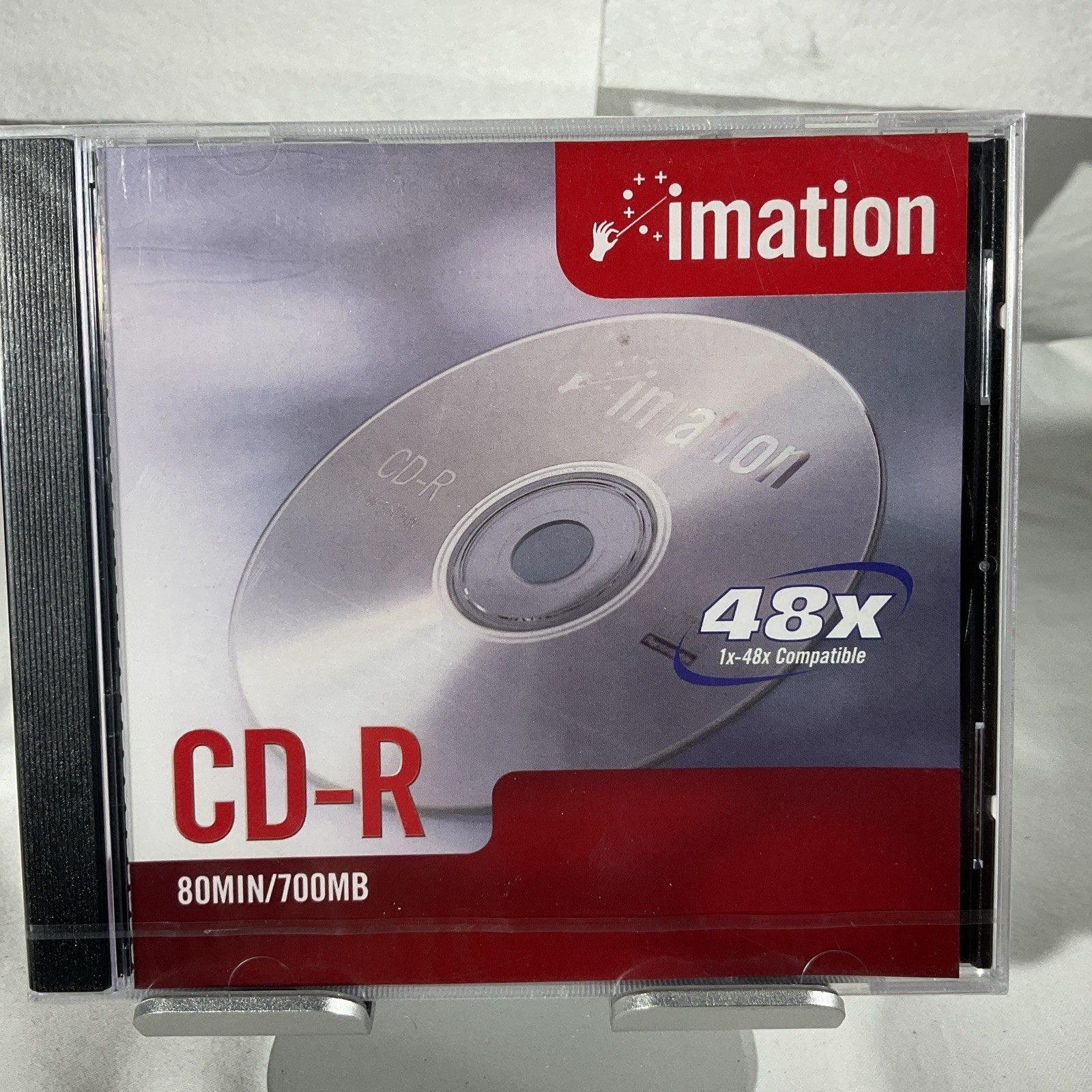 Imation CD-R Media 48x 700MB 80min Jewel Case (1-Pack) Factory Sealed New