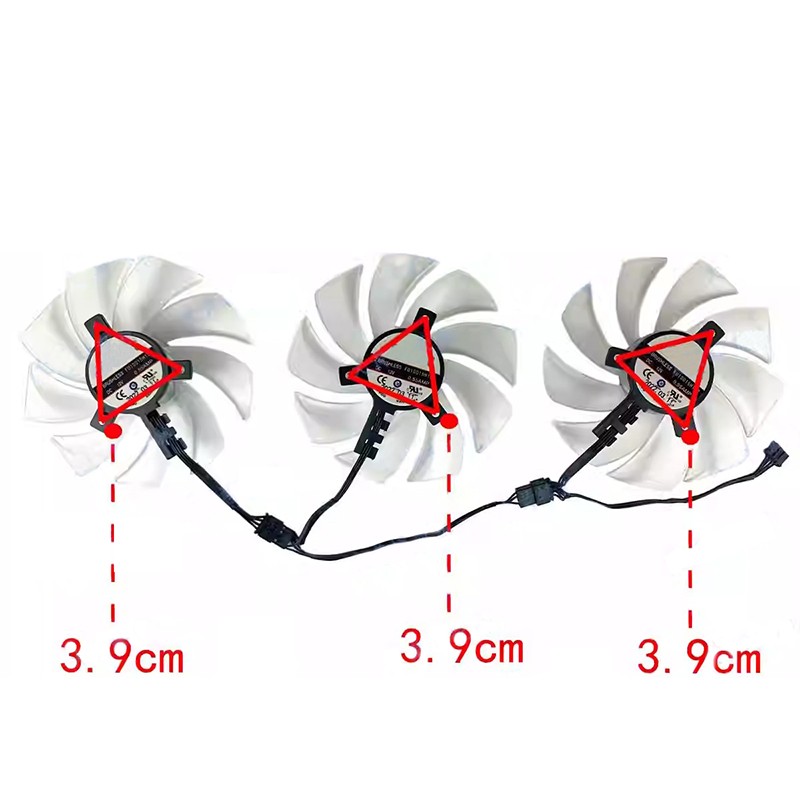 Graphics Card Cooling Fan Shell Fits for ASROCK RX6800XT 6900XT Phantom Gaming