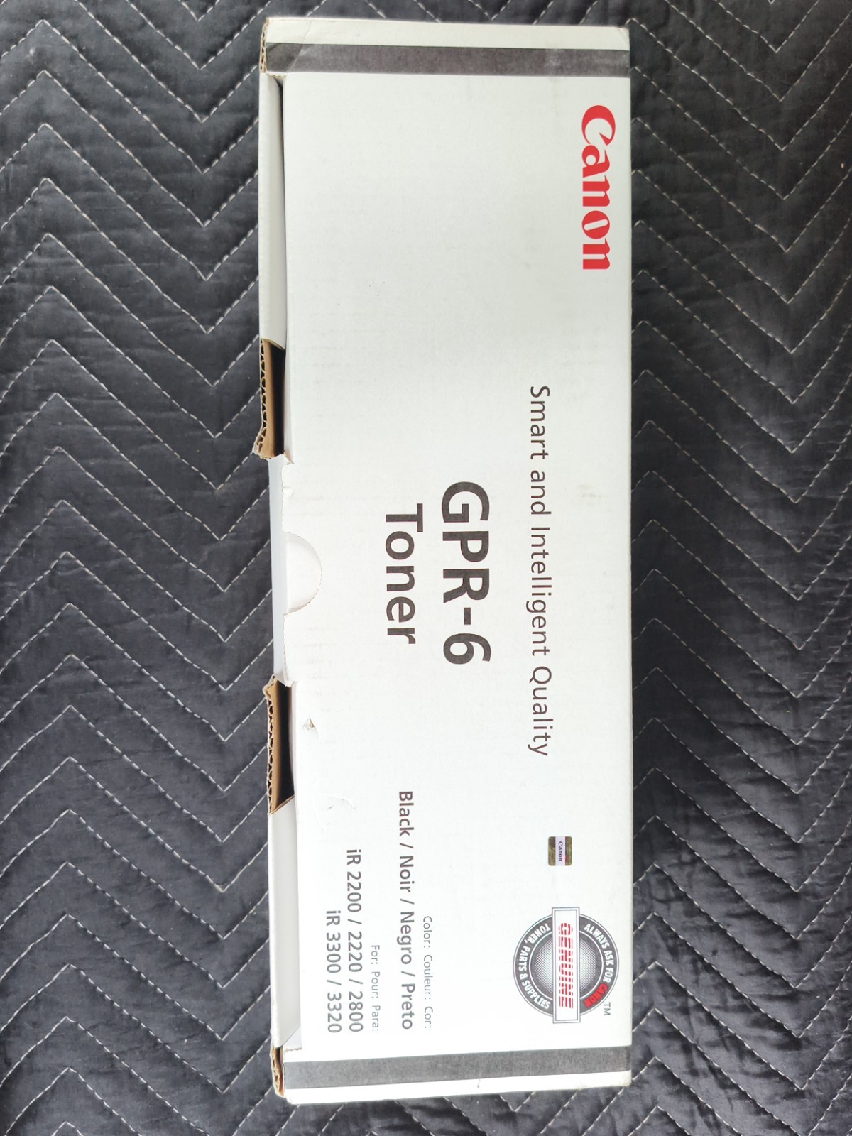 Canon GPR-6 Black Toner for image RUNNER 2200 2200G Genuine New in Box