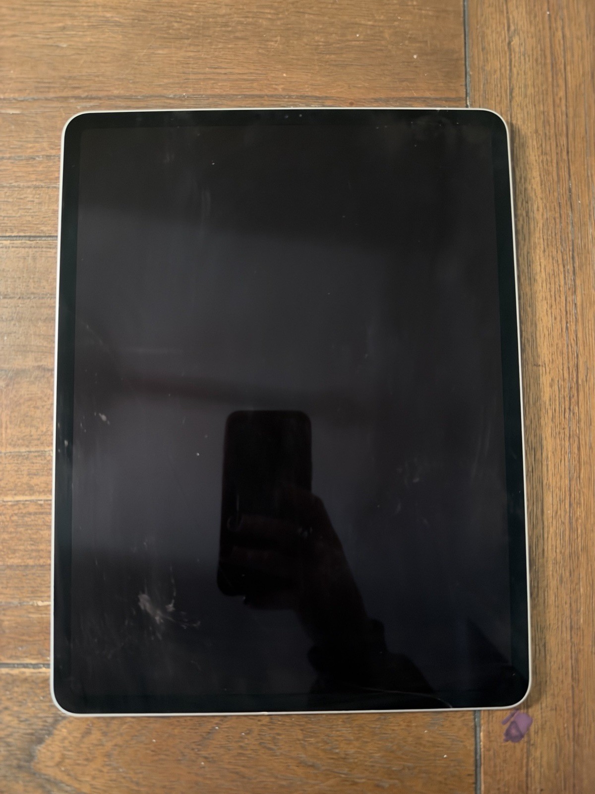 Ipad Pro 12.9 Inch Third Generation Used, Silver Back. 256 GB