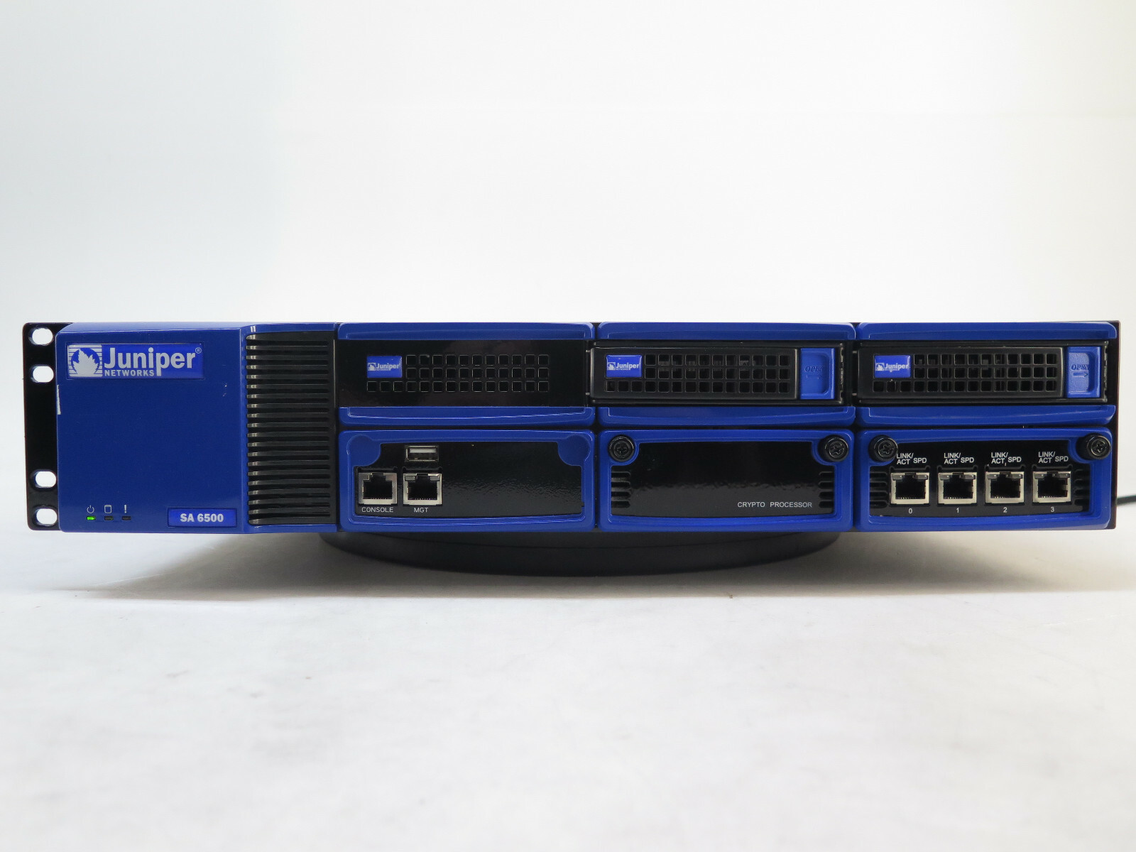 Juniper SA6500 SSL VPN - Two 160GB HDD, Crypto Processor, 4 port 1000BASE-T