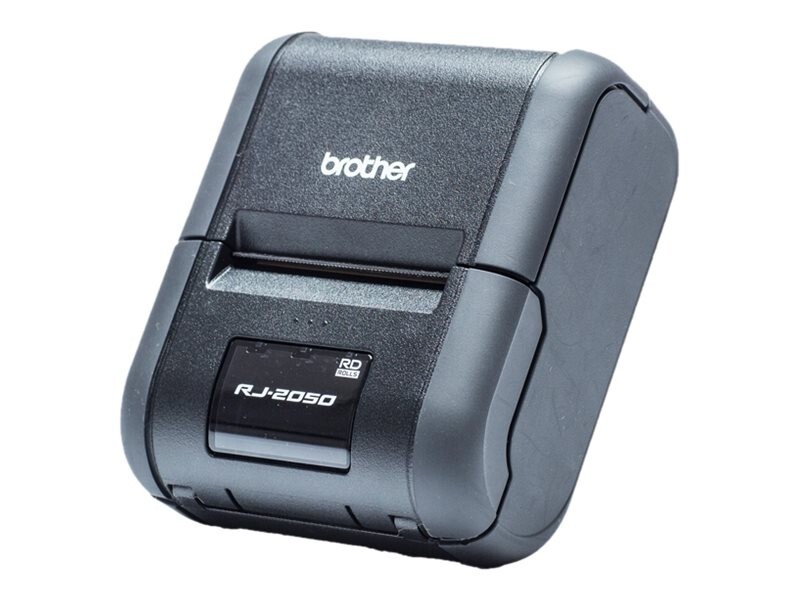 BUNDLE: Brother RuggedJet RJ-2050 Mobile Receipt Printer + Battery + AC Adapter