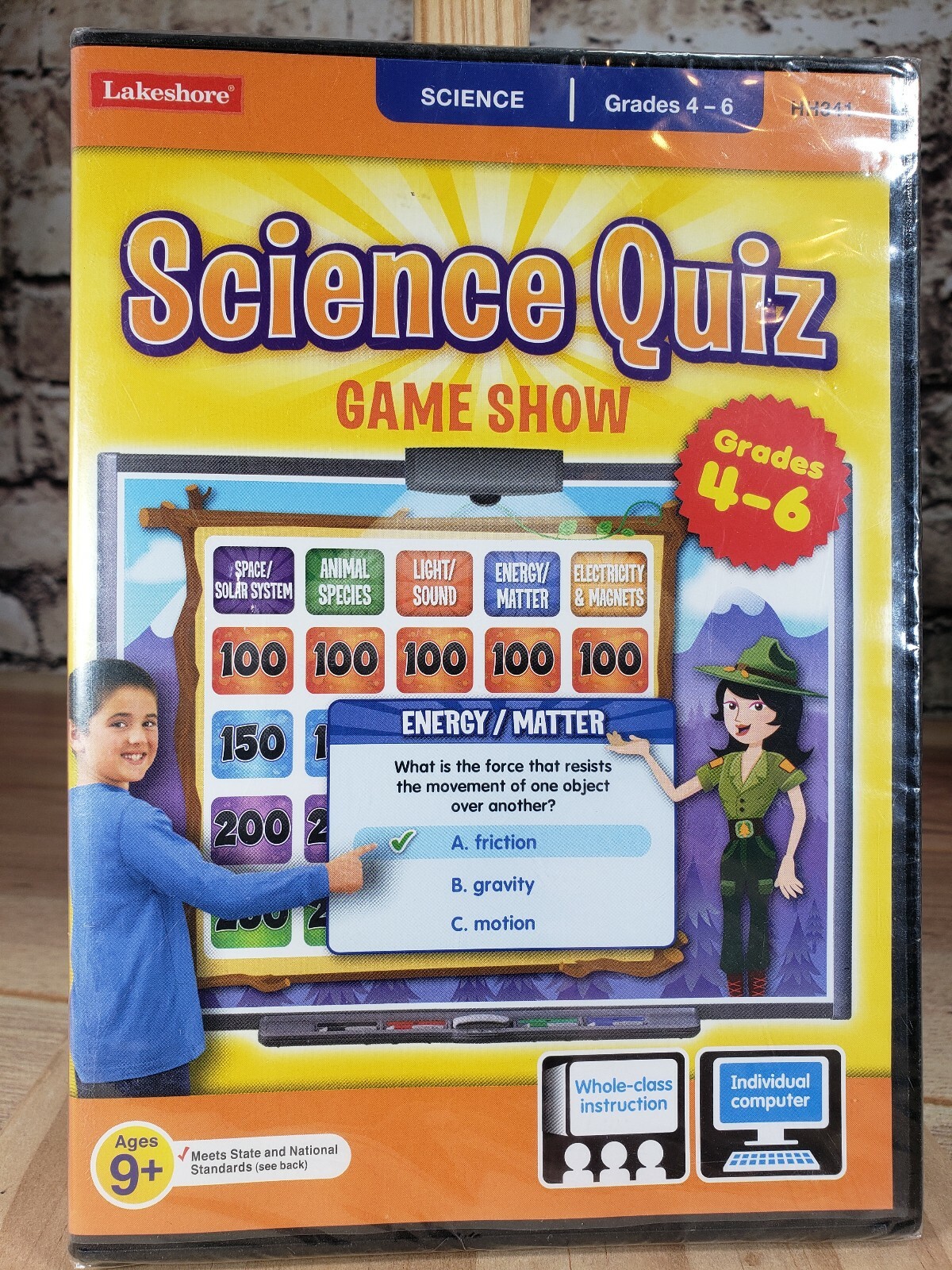 Lakeshore Science Quiz Game Show - Gr. 4-6 - Single License CD-ROM NEW