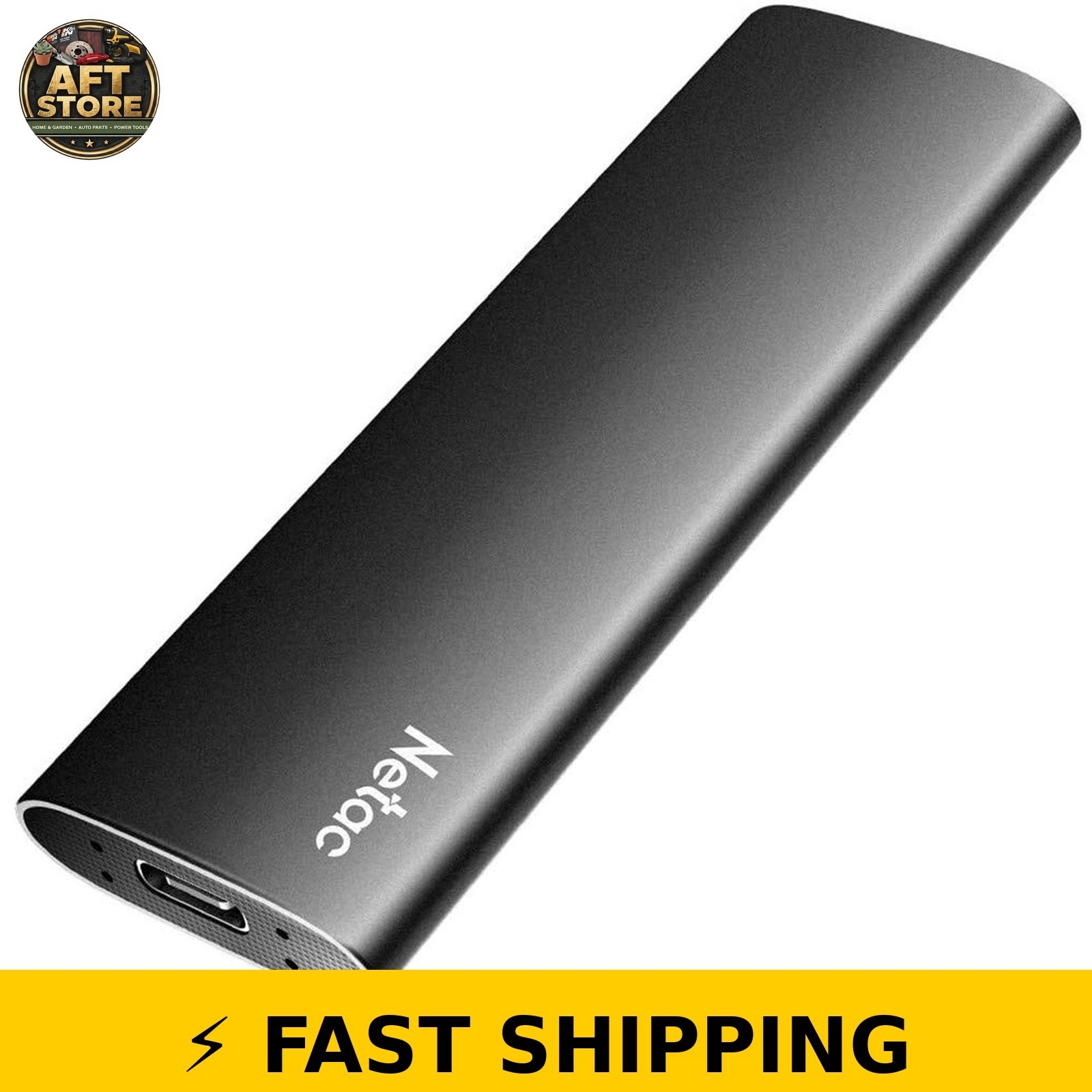 Netac 250GB Portable SSD USB 3.2 Gen 2 External Drive - Zslim