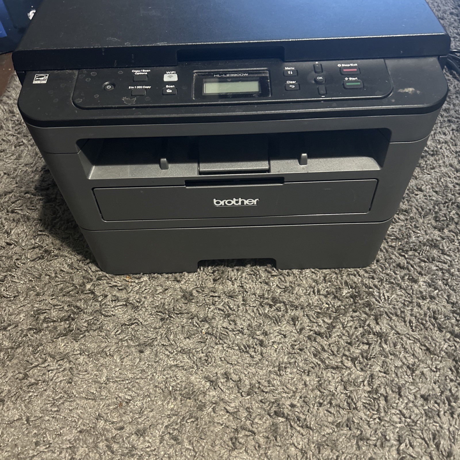 Brother HL-L2390DW Compact Monochrome Laser Printer TESTED WORKS