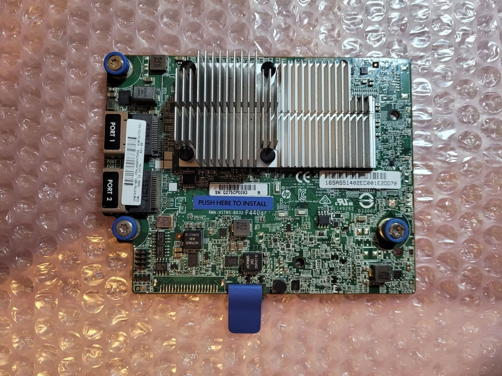 HPE 726736-B21 Smart Array P440ar/2G Array Controller New in Sealed Box