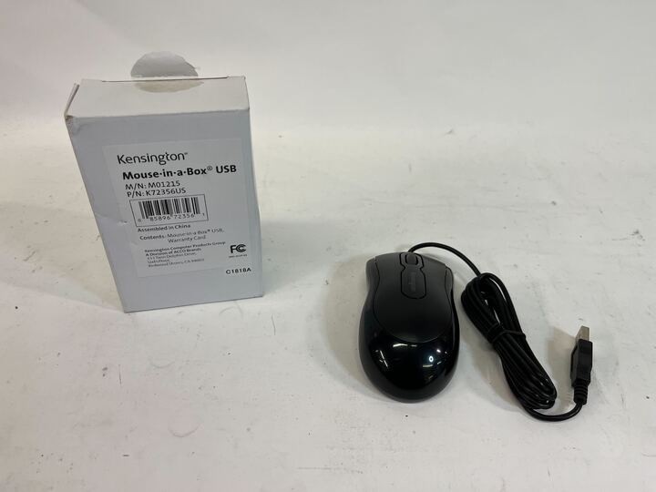 LOT OF 22 KENSINGTON M01215 MOUSE WIRED OPTICAL USB COMPUTER PC LAPTOP