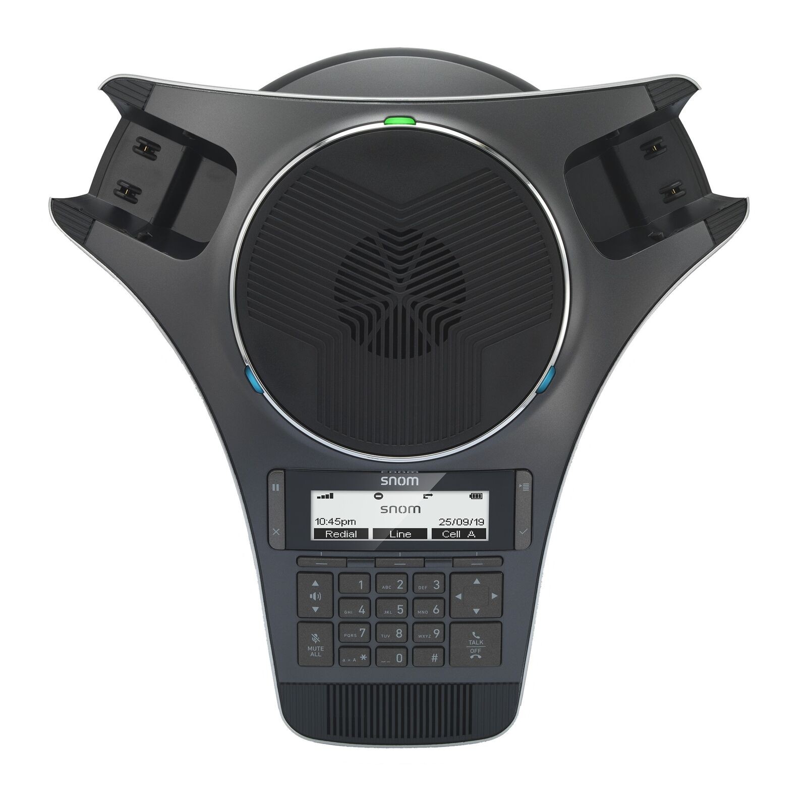 Snom SNO-C620 SIP DECT Wireless Conference Speaker Phone Base MICS 24 Hours Talk