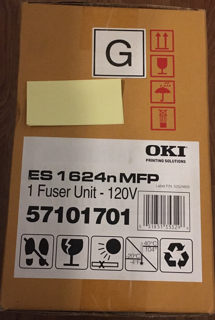 Oki 57101701~Fuser Unit-120V~ ES 1624n MFP ~ NIB