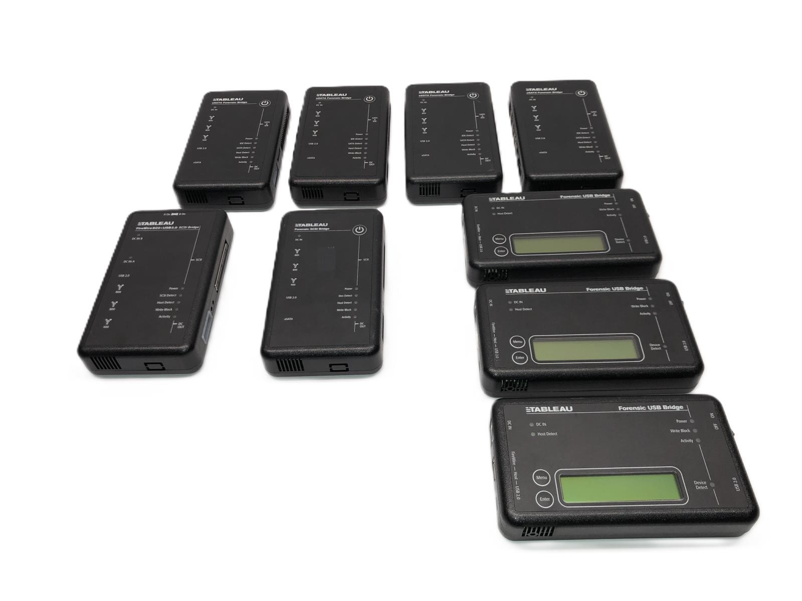 (Lot of 9) Tableau Forensic Bridge Devices - Good Condition