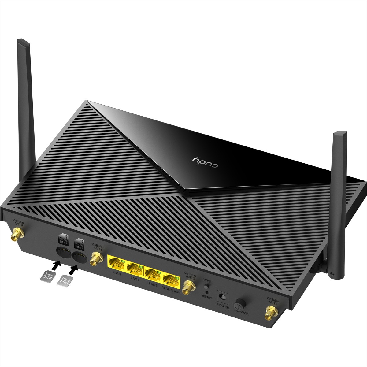 CUDY AX3000 Wi-Fi 6 5G Router P5 Router Wi-Fi 1Gbps 4-Port DNS IPSec P5_EU