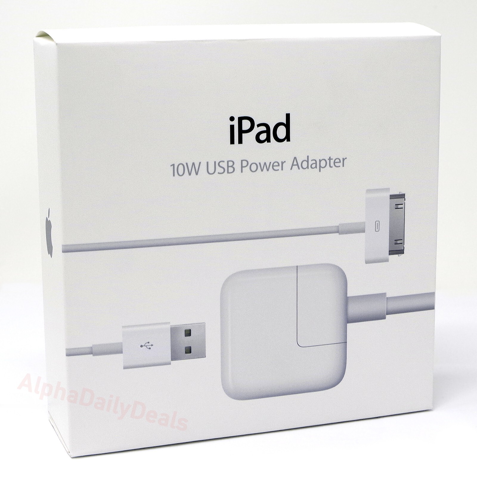 Genuine OEM Apple iPad 10W USB Power Adapter 30 Pin Charger