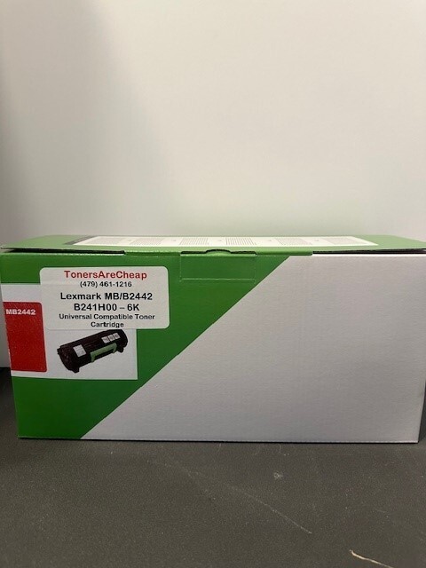 Lexmark MB2442 (B2442) High Yield Black Compatible Toner-B241H00  6K Rated