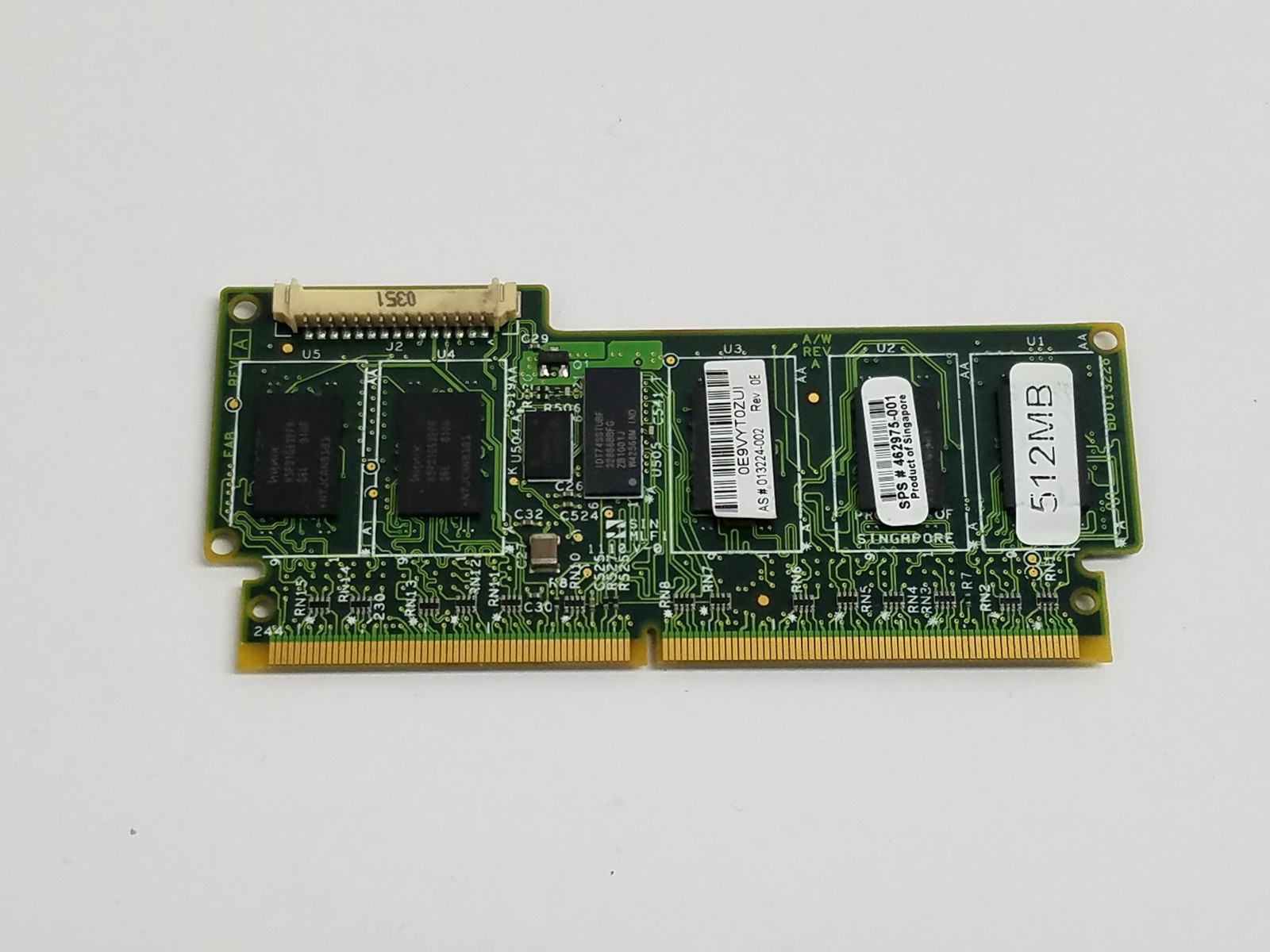Lot of 2 HP 013224-002 512 MB Cache Memory Module For P410 Smart Array