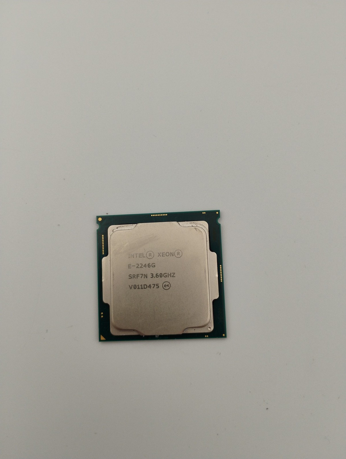 Intel Xeon E-2246G 3.60GHz 6-Core 12MB LGA1151 CPU Processor Tested