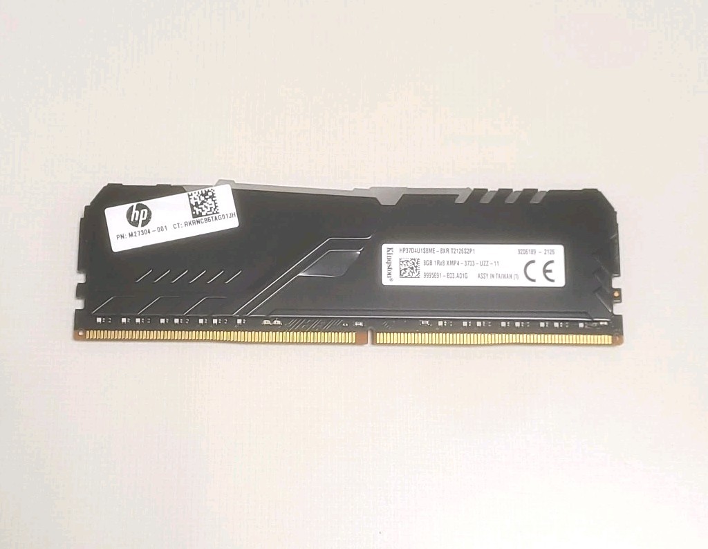 16GB DDR4 Hyper X Fury Kingston 2X8GB HX434C16FB3AK2/16 Deskop Memory