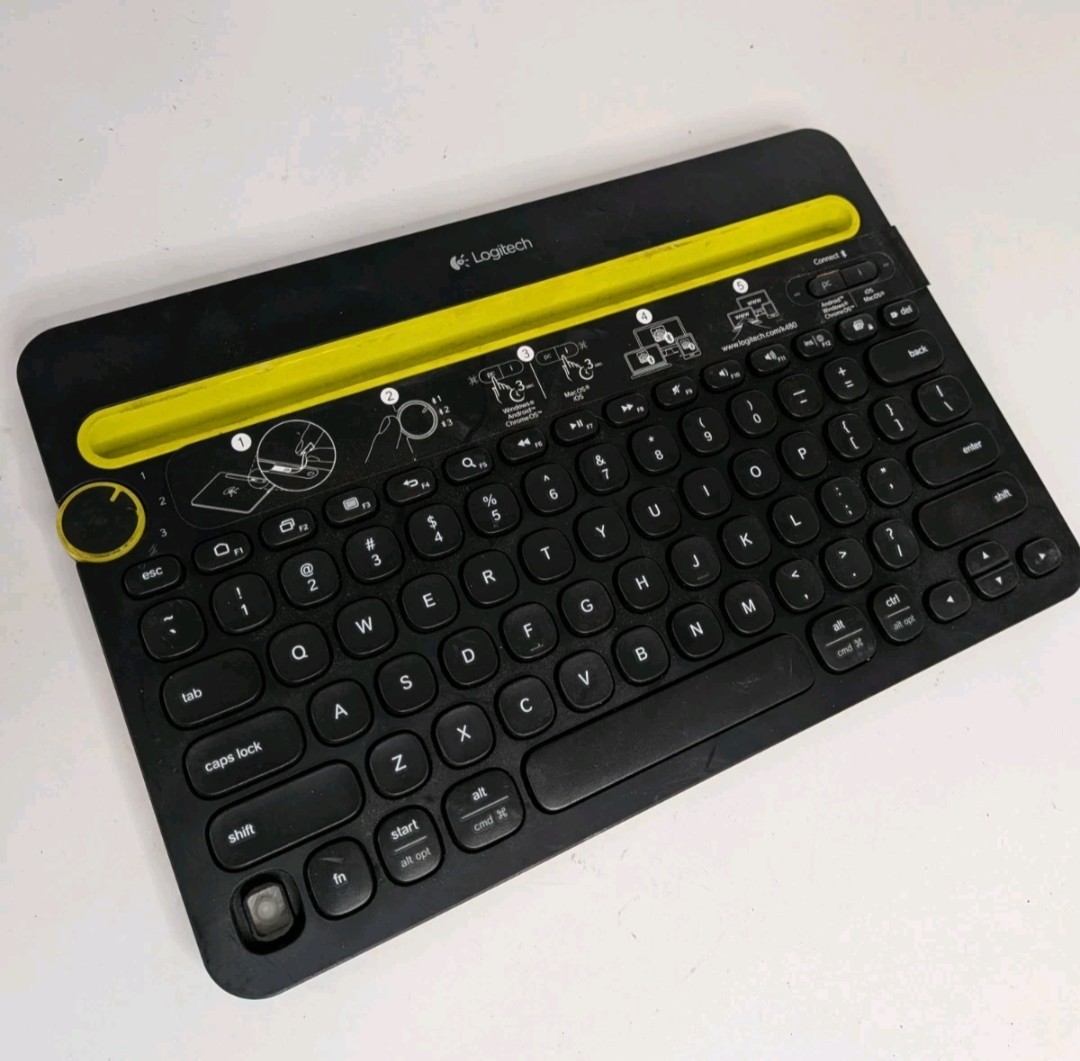 Logitech K480 Bluetooth Multi-Device Keyboard - Black