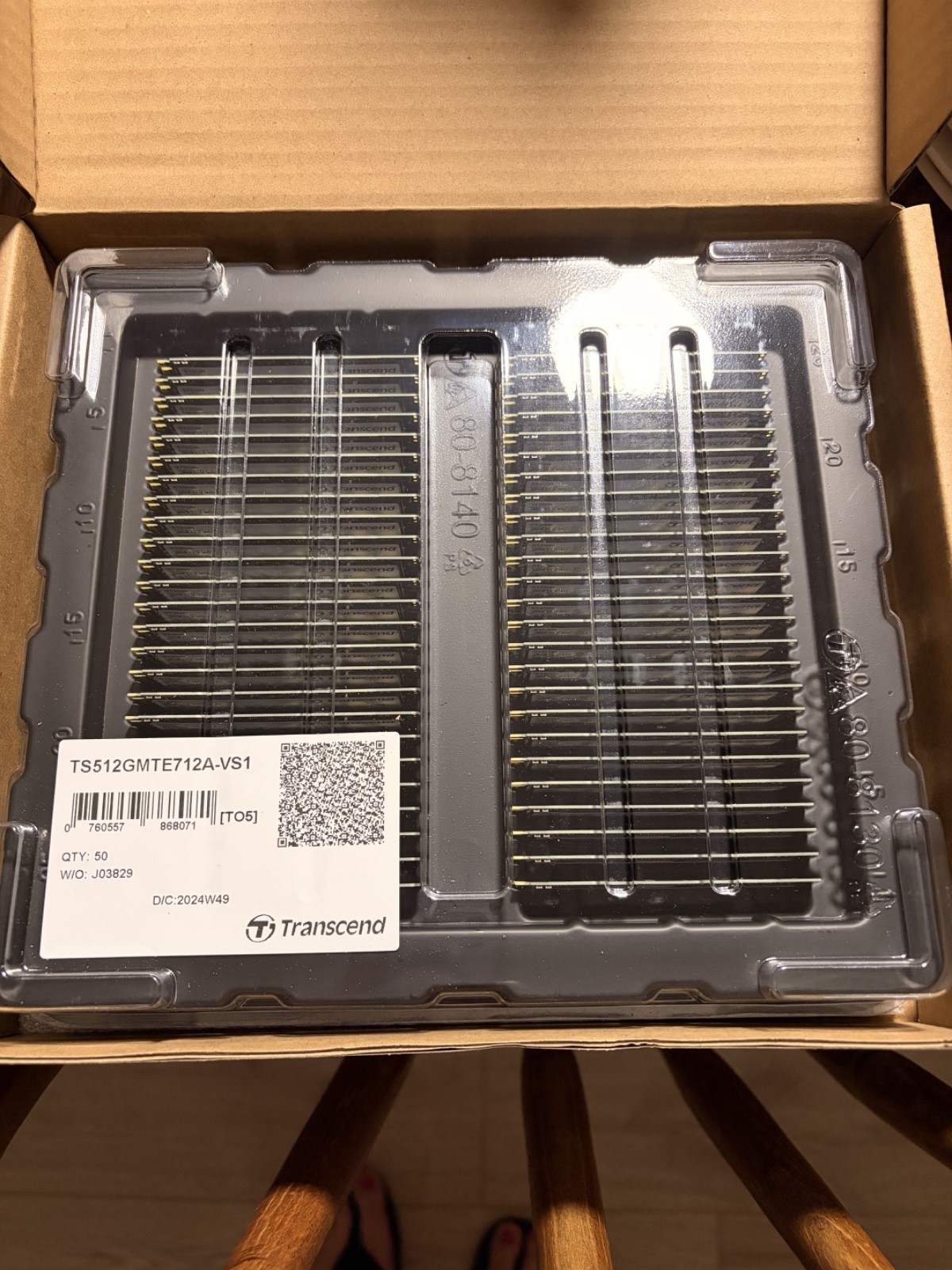 Transcend 512GB M.2 2280 SSD NVMe PCIe Gen4x4 TS512GMTE712A-VS1 SSD