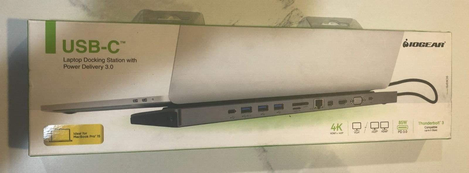 IOGear USB-C Laptop Station with Power Delivery 3.0 GUD3C35