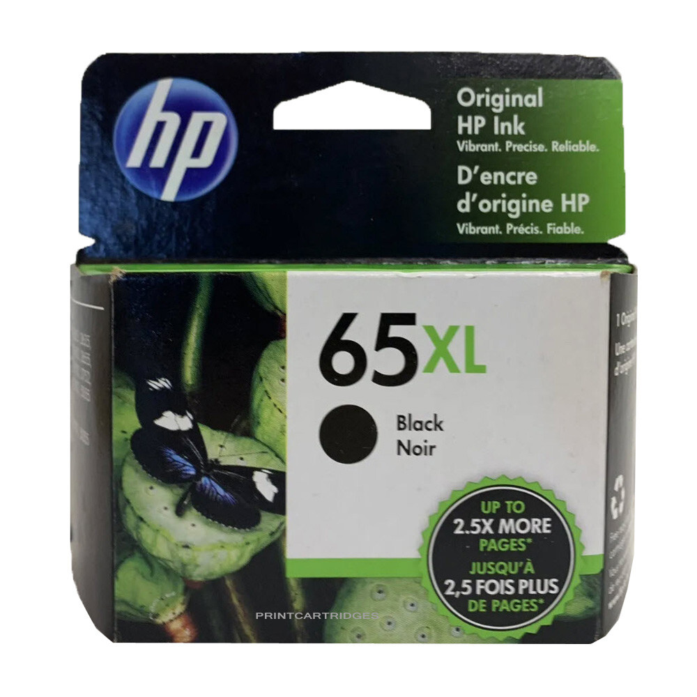 HP 65XL Black Ink Cartridge 65XL Black New Genuine