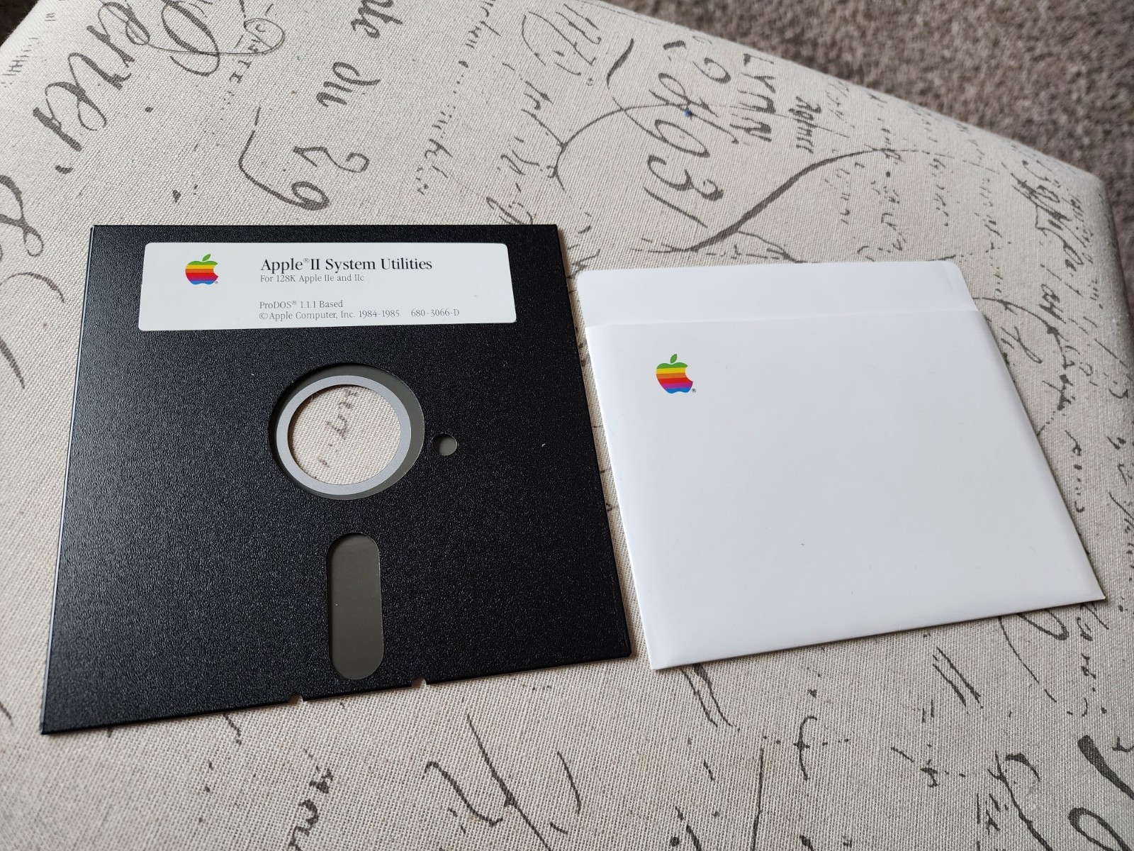 Apple II system Utilities for 128k Apple IIe, IIc 5.25" floppy