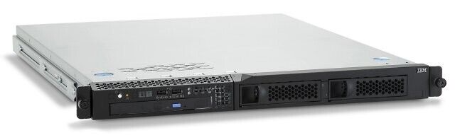 IBM System x3250 M1 1U Server Intel Pentium D @3.4 2GB RAM x2 250GB DRIVES NO OS