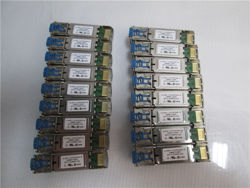 Cisco GLC-LH-SM Transceiver Module 30-1299-03 Gigabit SFP Lot of 17